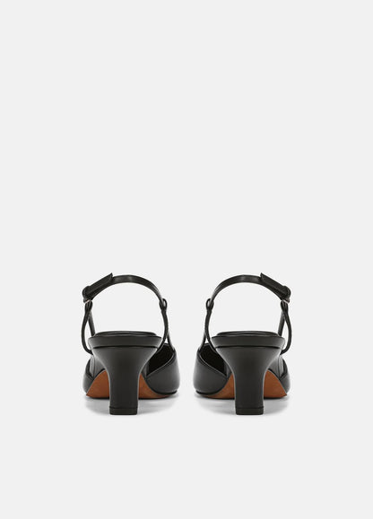 VINCE Levvy Leather Slingback Heel in Heels
