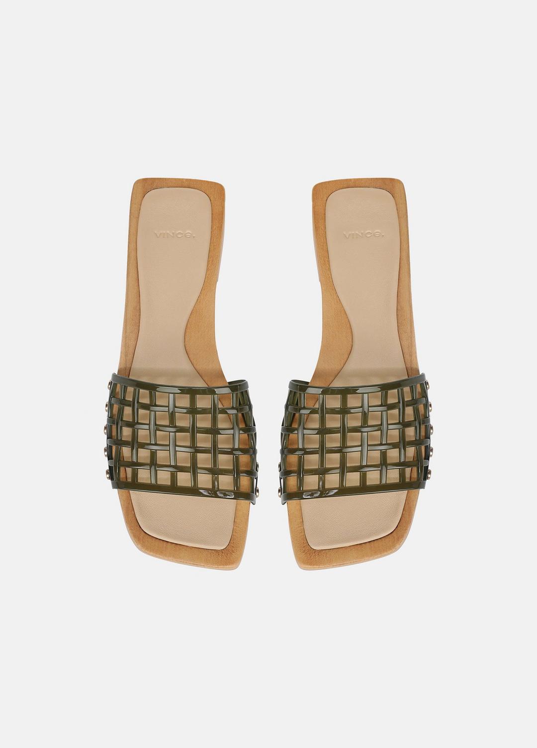 VINCE Barbara Jelly Slide Sandal in Sandals