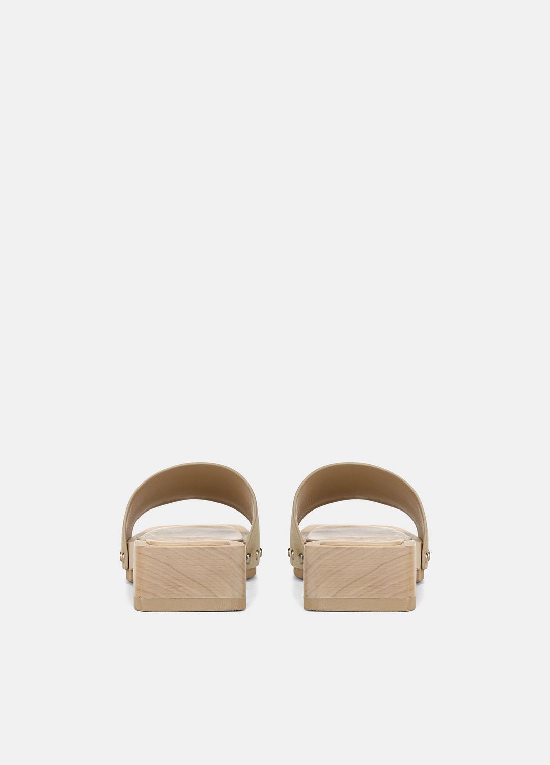 VINCE Barbara Suede Slide Sandal in Sandals