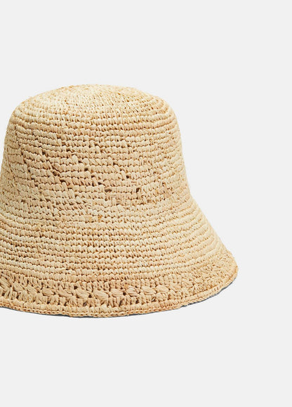 VINCE Straw Bucket Hat in Scarves & Hats