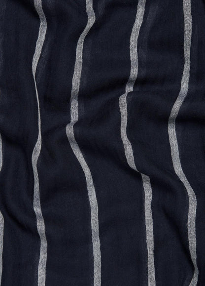VINCE Cotton Gauze Awning Stripe Scarf in Scarves & Hats