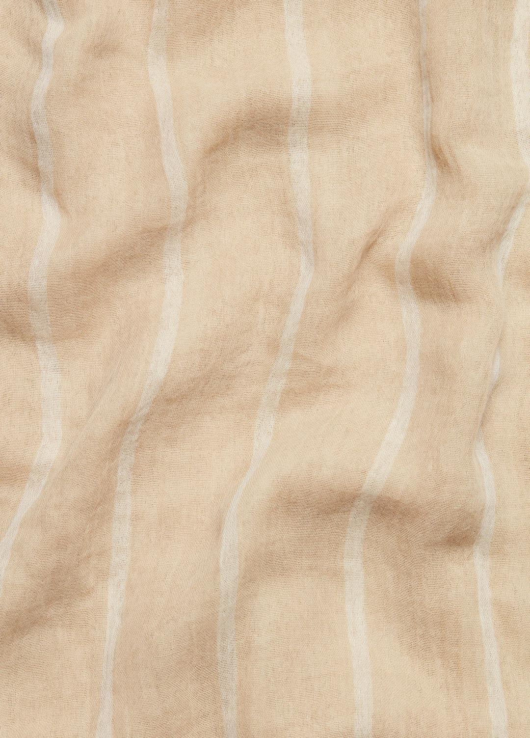 VINCE Cotton Gauze Awning Stripe Scarf in Scarves & Hats