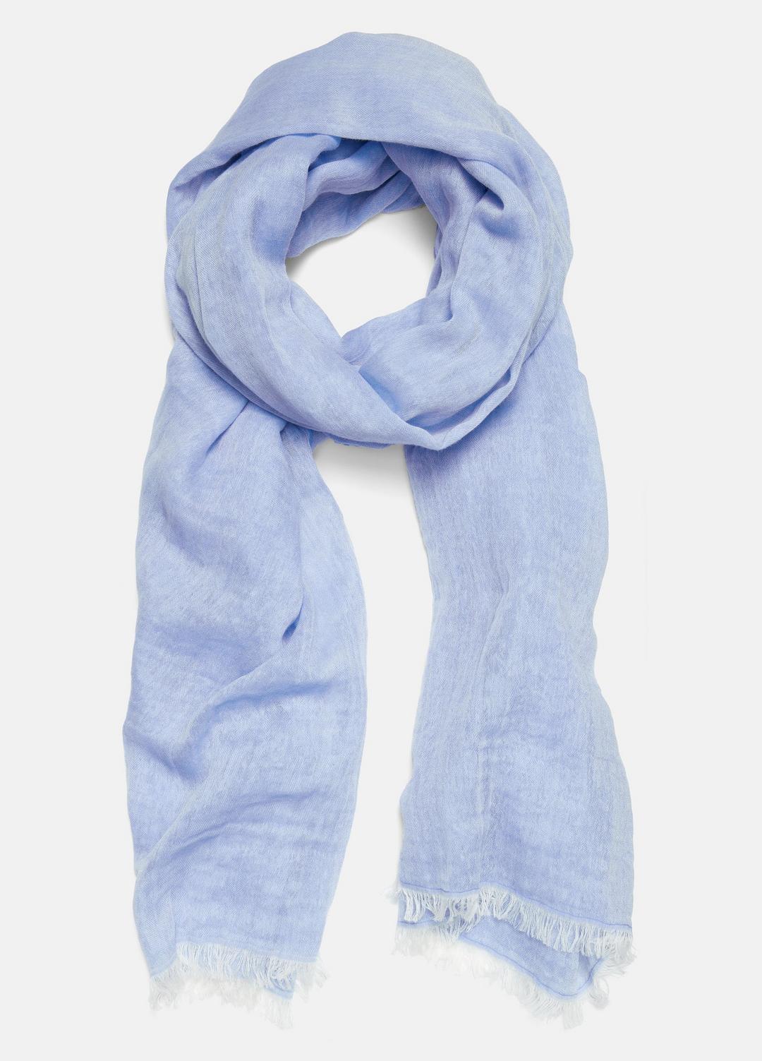 VINCE Cotton Gauze Bi-Color Scarf in Scarves & Hats