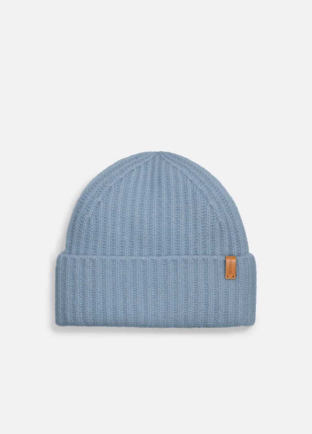 VINCE Plush Cashmere Chunky-Knit Beanie in Scarves & Hats