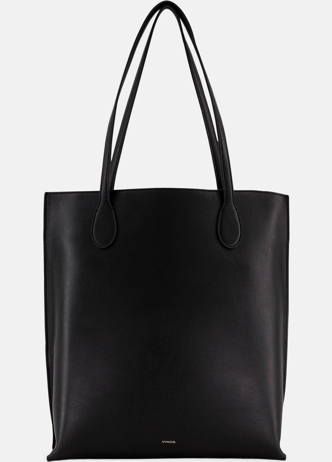 VINCE Athene Nappa Leather Tote in Handbags