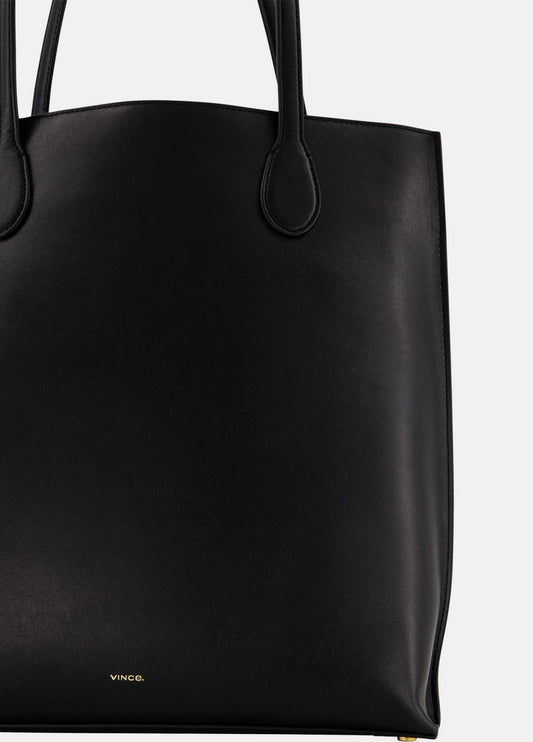 VINCE Athene Nappa Leather Tote in Handbags