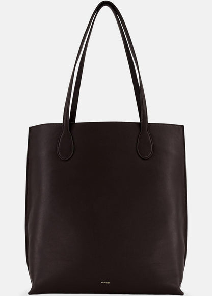 VINCE Athene Nappa Leather Tote in Handbags