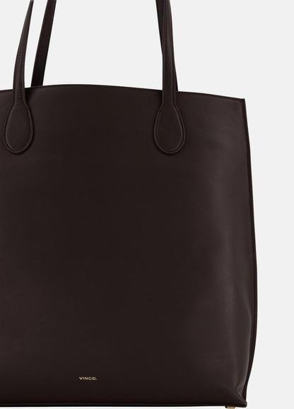 VINCE Athene Nappa Leather Tote in Handbags