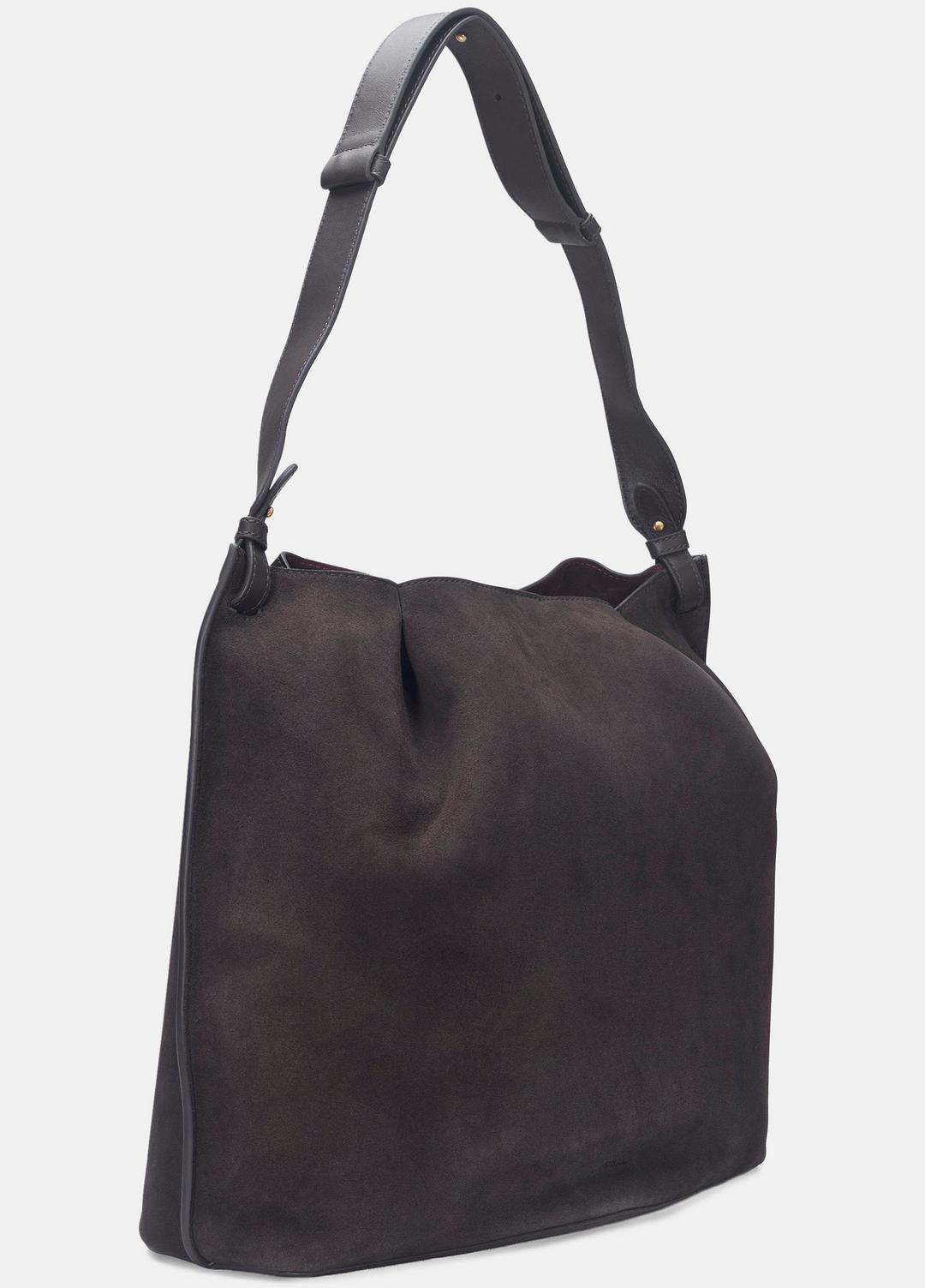 VINCE Ava Leather Bucket Bag in Handbags