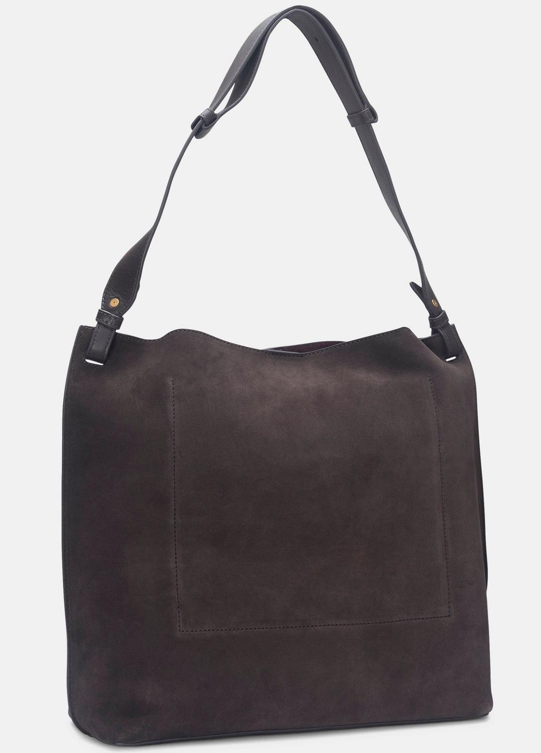 VINCE Ava Leather Bucket Bag in Handbags