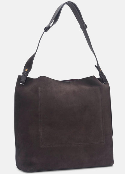 VINCE Ava Leather Bucket Bag in Handbags