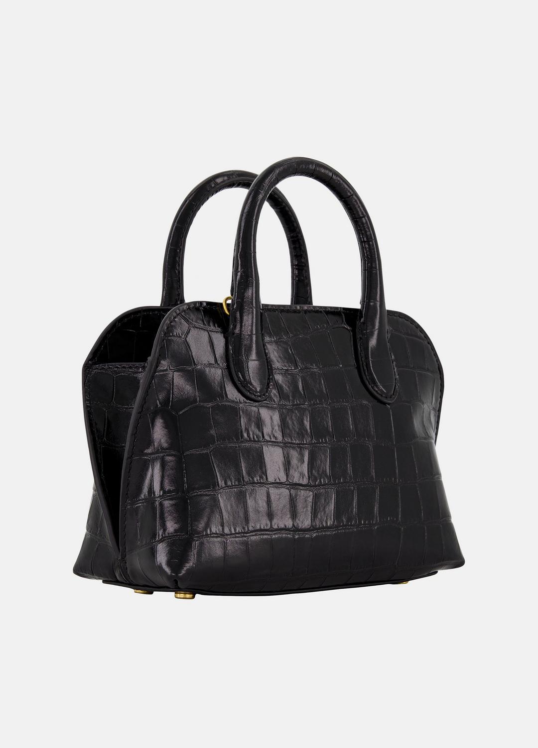 VINCE Delphine Croc-Embossed Leather Mini Bag in Matching Sets