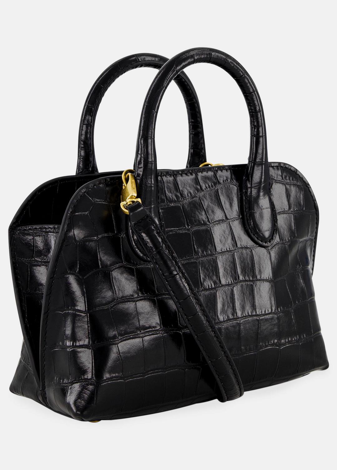 VINCE Delphine Croc-Embossed Leather Mini Bag in Matching Sets