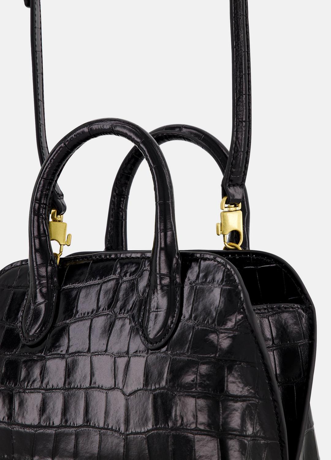 VINCE Delphine Croc-Embossed Leather Mini Bag in Matching Sets