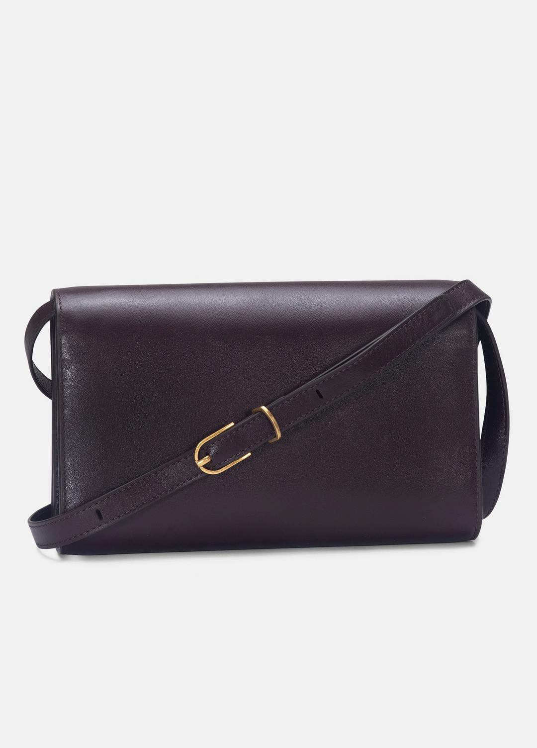 VINCE Leather Crossbody Wallet in Handbags