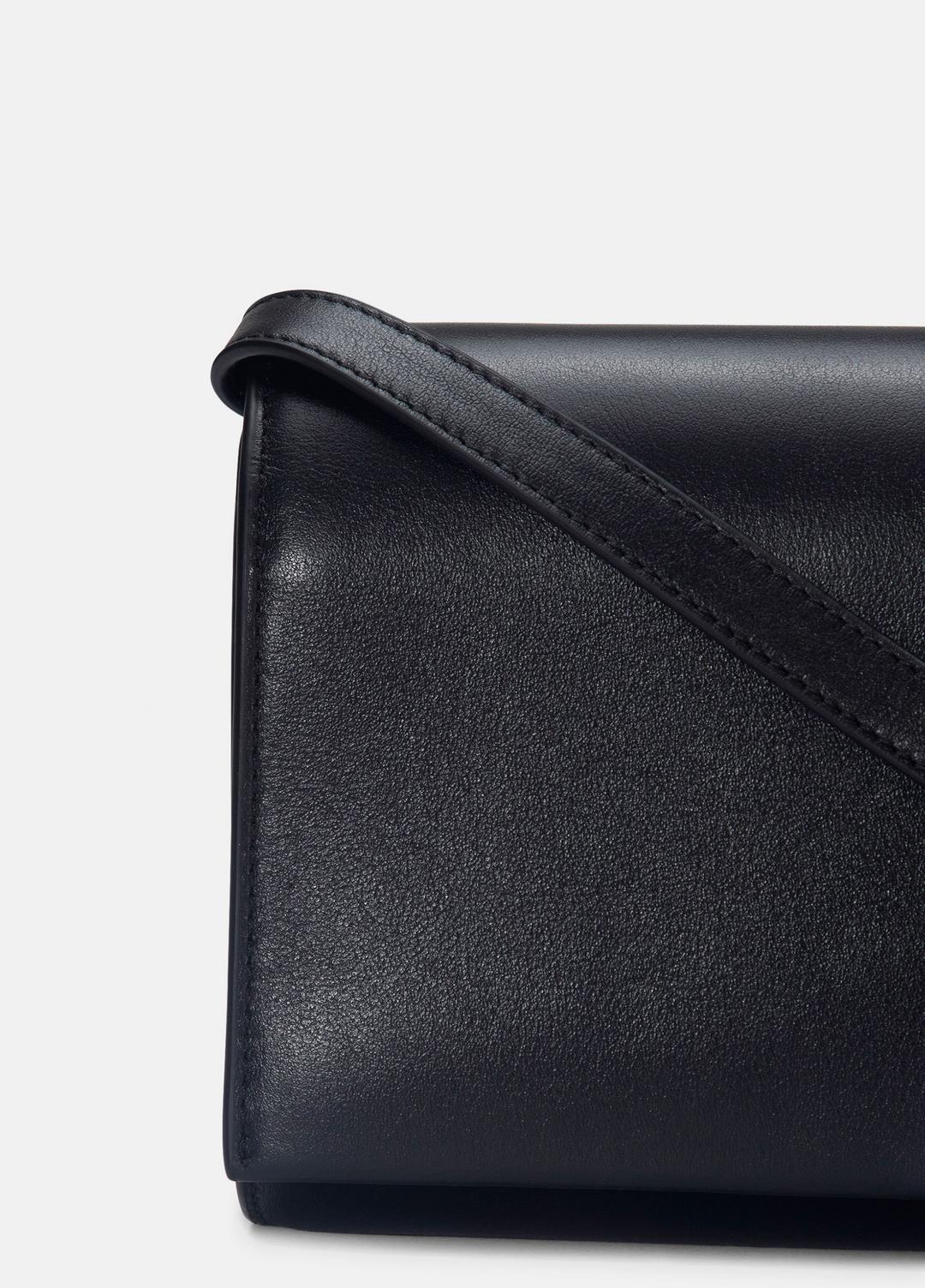 VINCE Leather Crossbody Wallet in Handbags