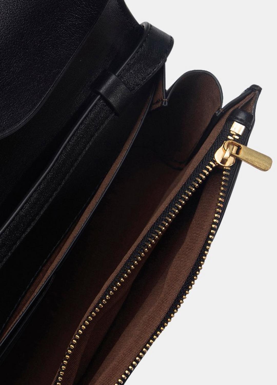 VINCE Leather Crossbody Wallet in Handbags