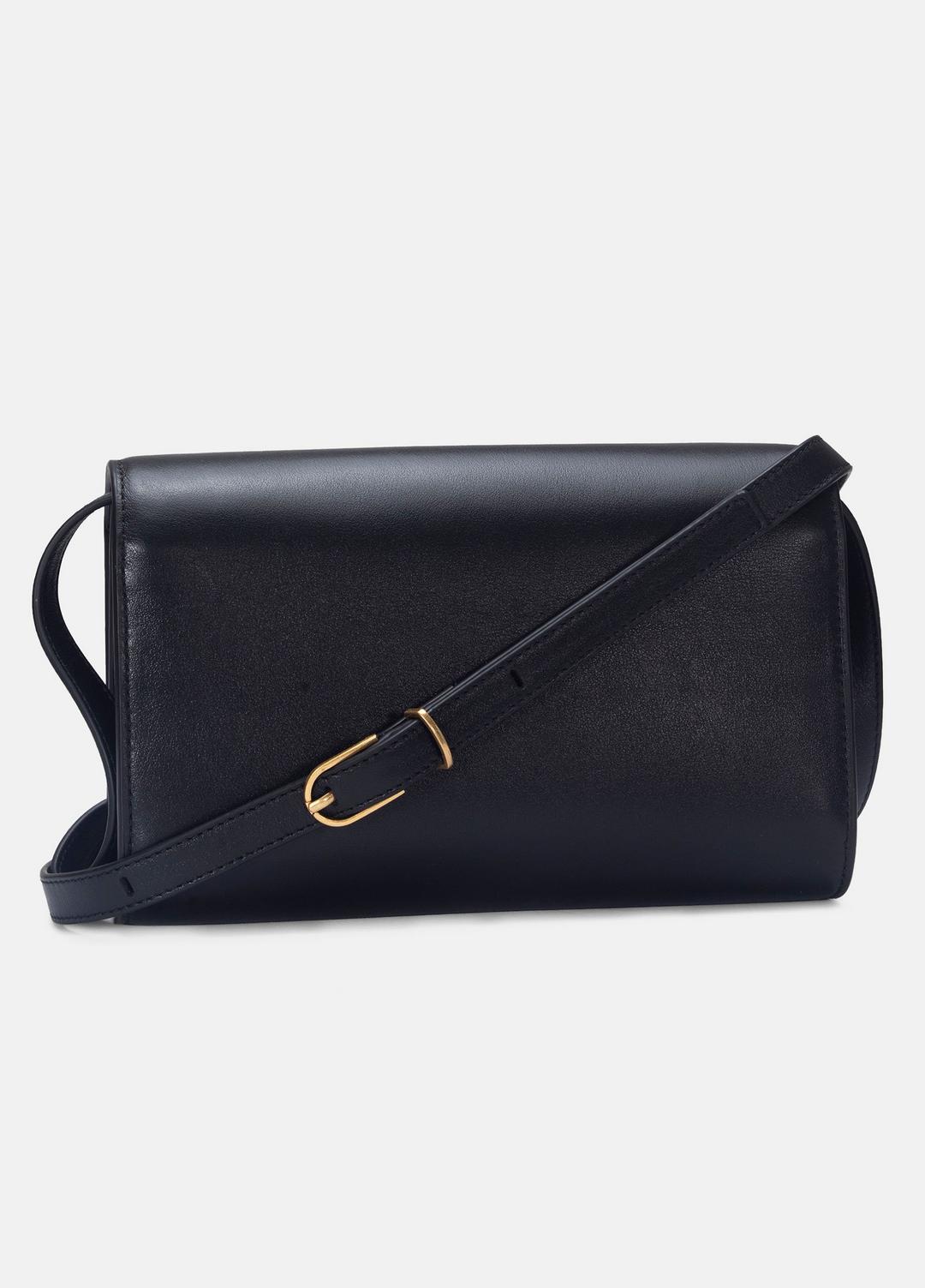 VINCE Leather Crossbody Wallet in Handbags