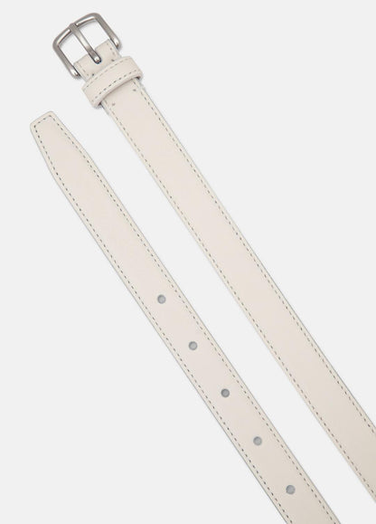 VINCE Women’s 20mm Stitched Leather Belt in Belts
