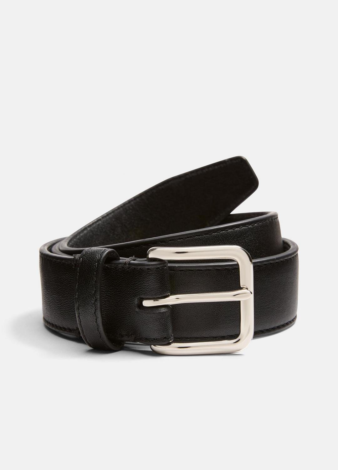 VINCE Women’s Classic Leather Belt in Accessories