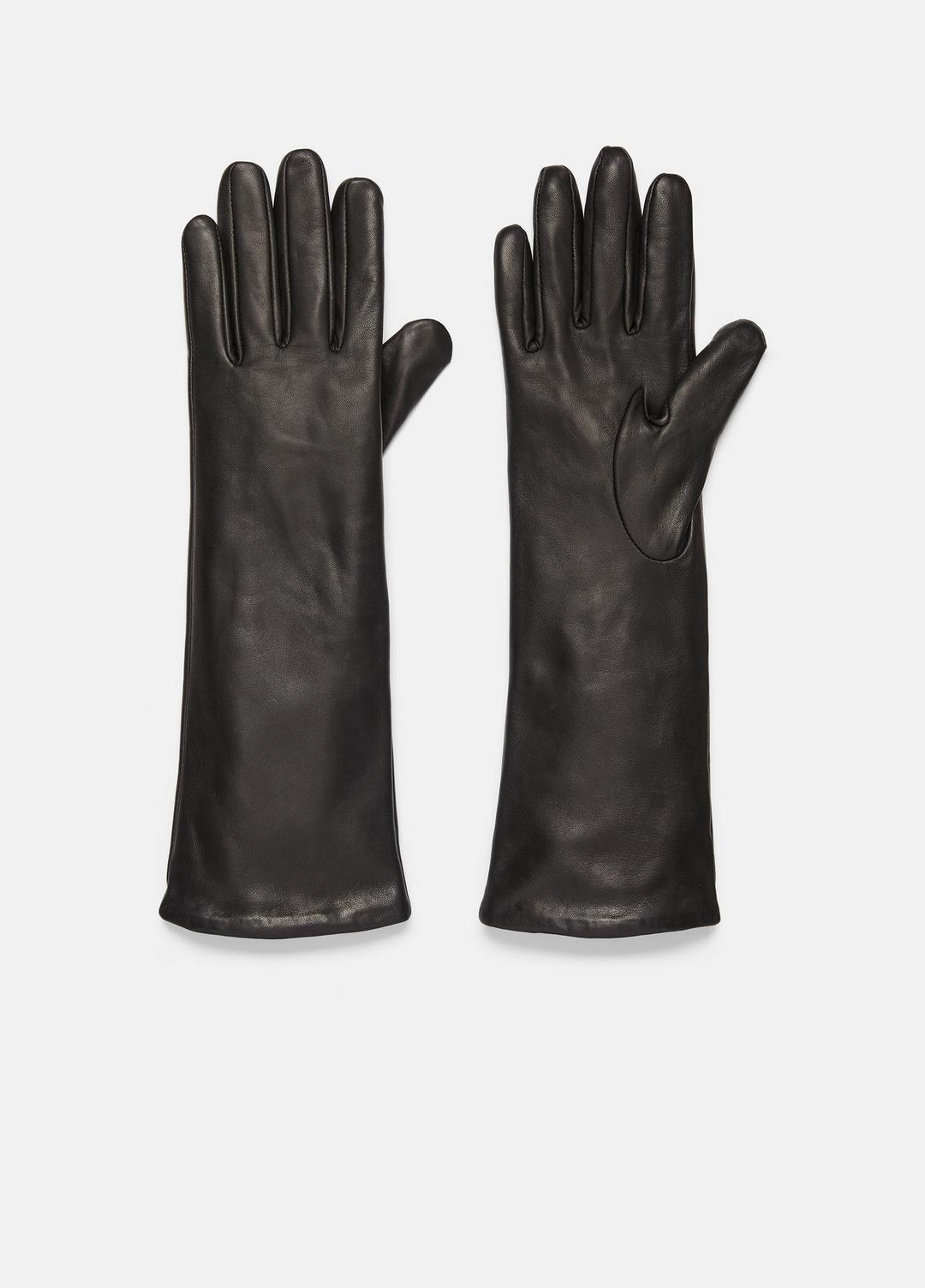 VINCE Cashmere-Lined Medium Leather Glove in Gloves