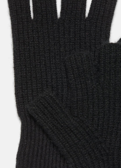 VINCE Plush Cashmere Rib-Knit Fingerless Glove in Gloves