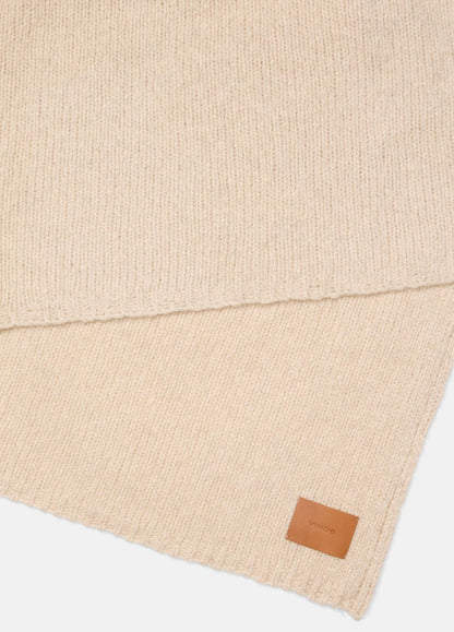 VINCE Cashmere-Silk Jersey Throw in Pillows & Blankets