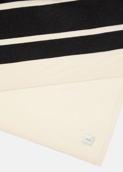 VINCE Cashmere Jersey Stripe Throw in Pillows & Blankets