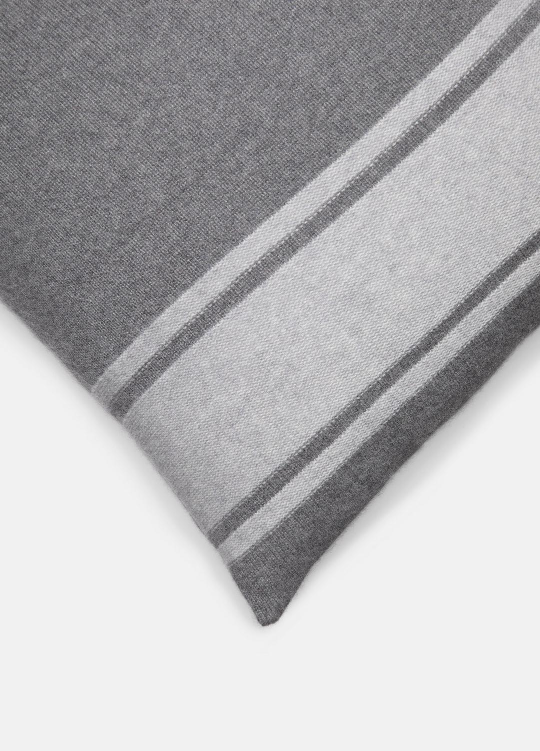 VINCE Cashmere Jersey Stripe Pillow in Pillows & Blankets