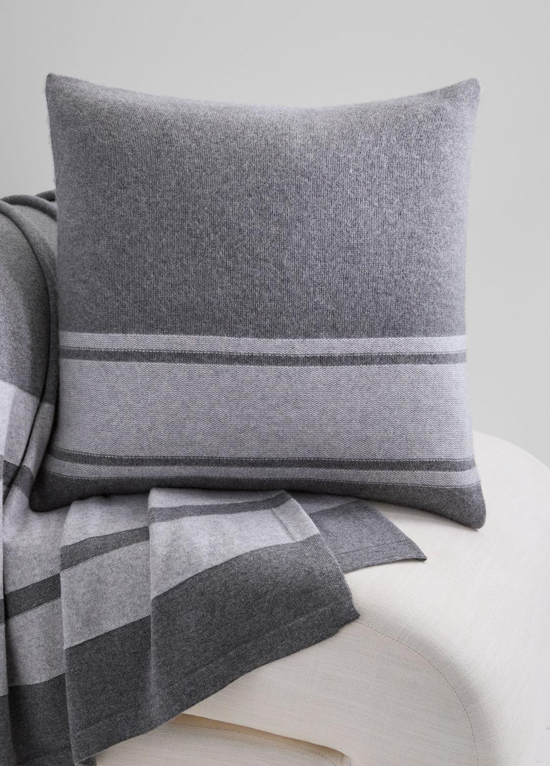 VINCE Cashmere Jersey Stripe Pillow in Pillows & Blankets