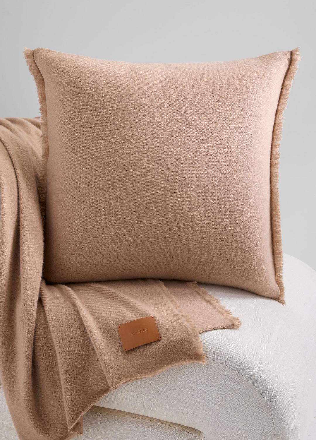 VINCE Cashmere Reverse Jersey Pillow in Pillows & Blankets