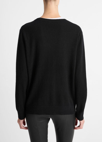 VINCE Cashmere Weekend V-Neck Sweater in Vince Products Women