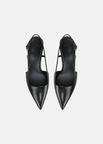 VINCE Bianca Leather Slingback Heel in Vince Products Women