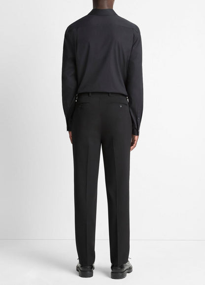 VINCE Stretch-Wool Classic Pant in Trousers