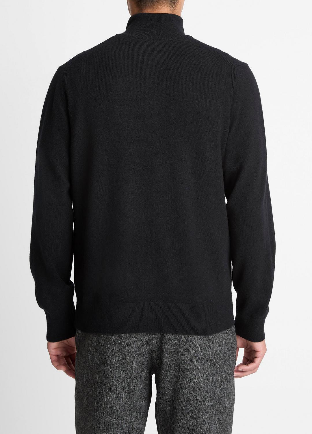 VINCE Cashmere Quarter-Zip Sweater in Quarter Zip