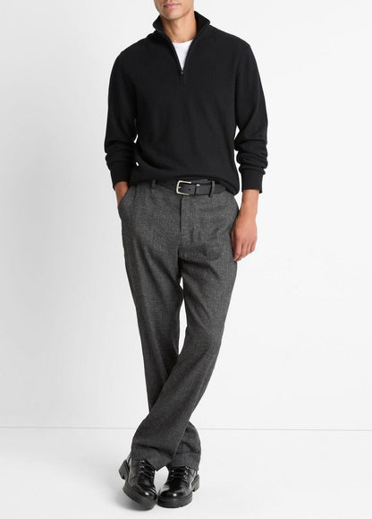 VINCE Cashmere Quarter-Zip Sweater in Quarter Zip