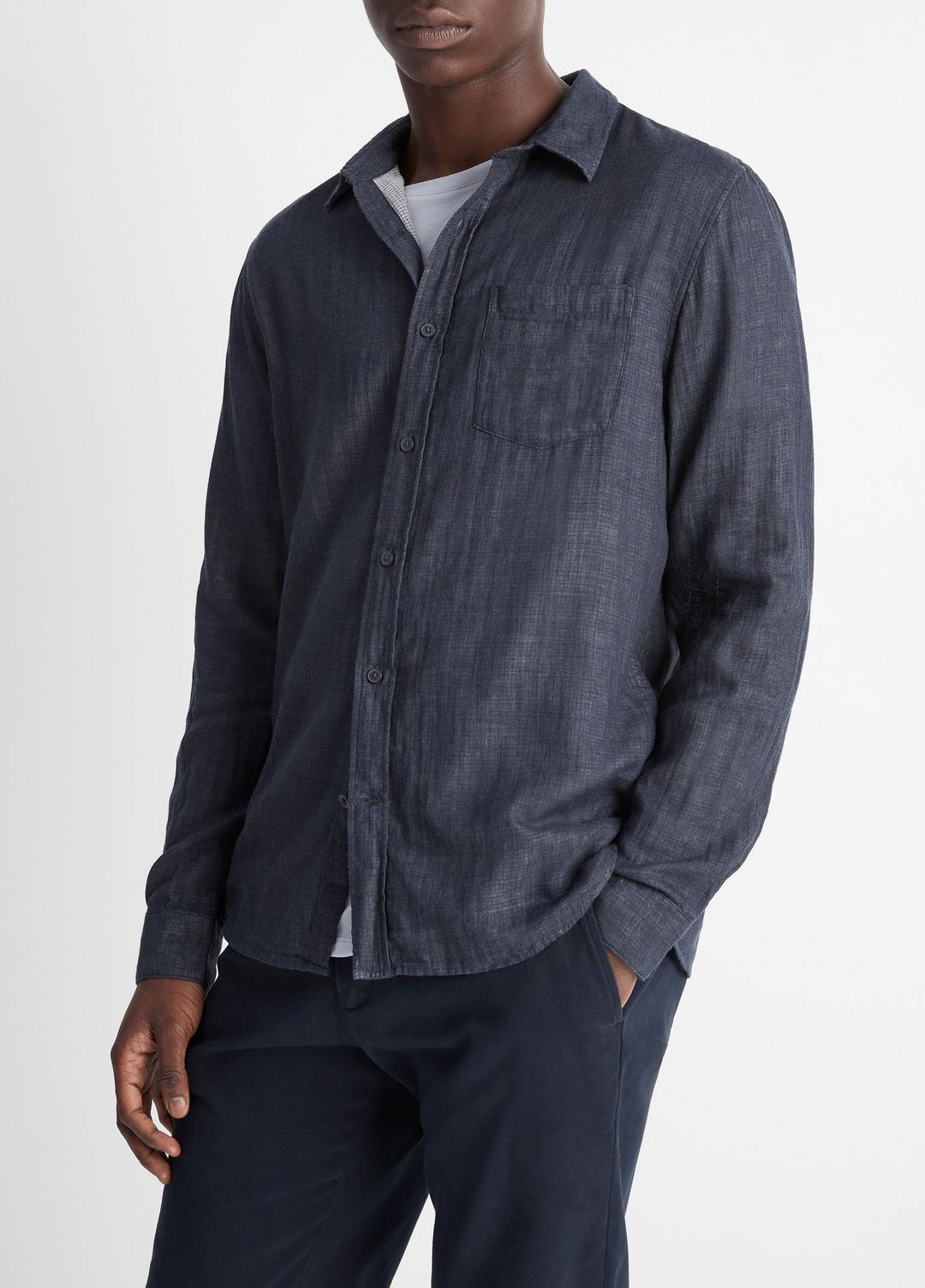VINCE Double Face Long Sleeve in Long Sleeve