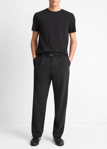 VINCE Pima Cotton Crew Neck T-Shirt in Short Sleeve