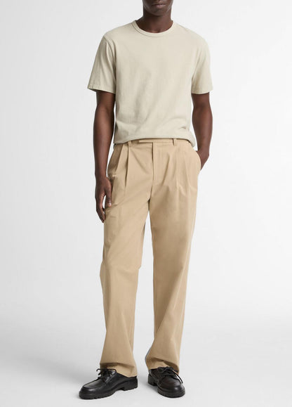 VINCE Garment Dye Cotton T-Shirt in Short Sleeve