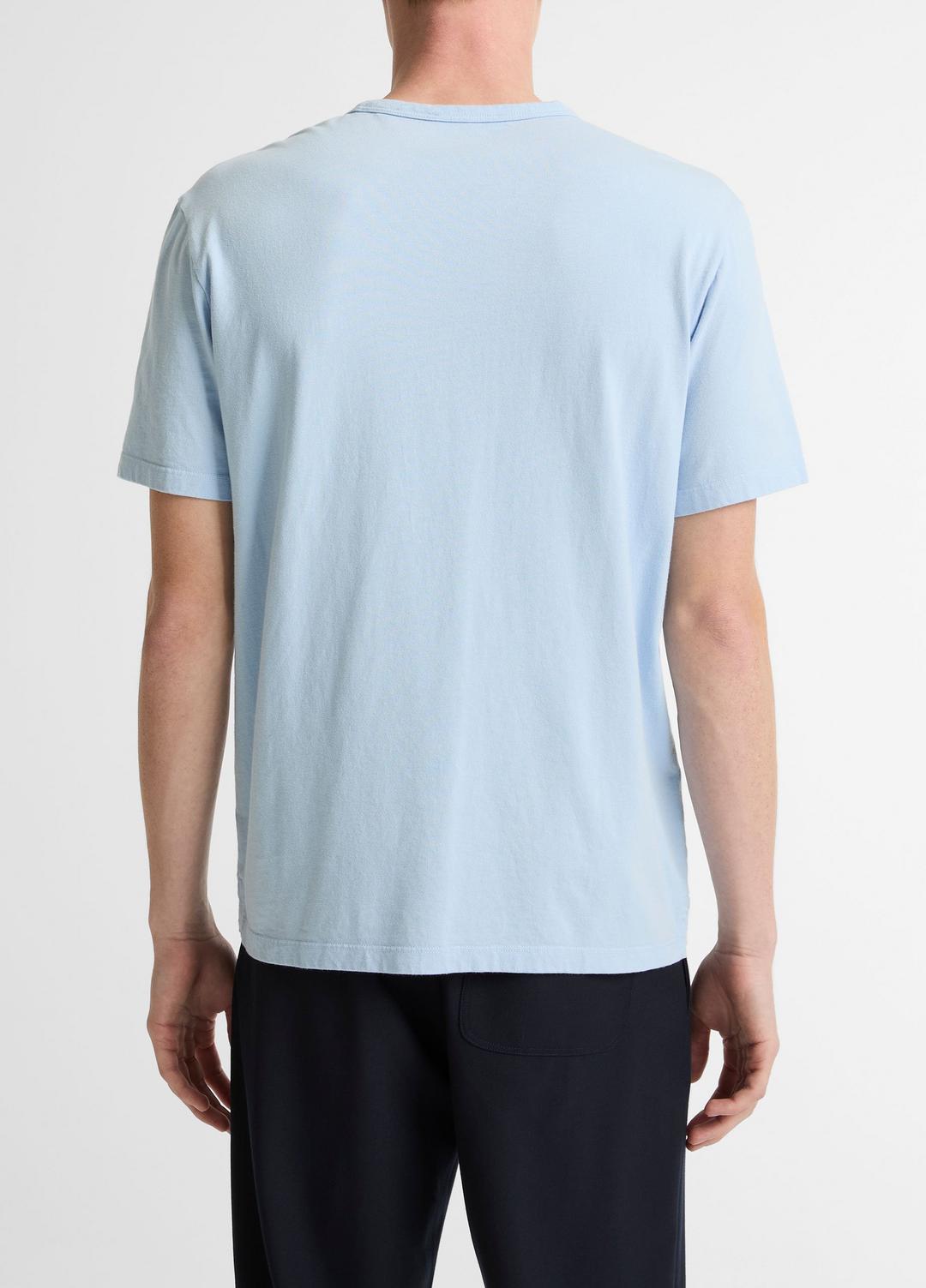 VINCE Garment Dye Cotton T-Shirt in Short Sleeve