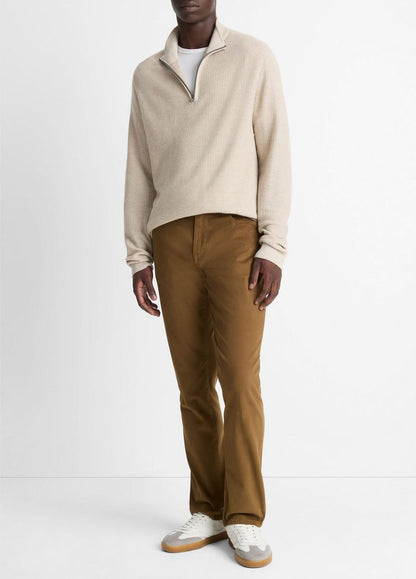 VINCE Dylan Slim 5-Pocket Peached Stretch-Cotton Pant in Trousers
