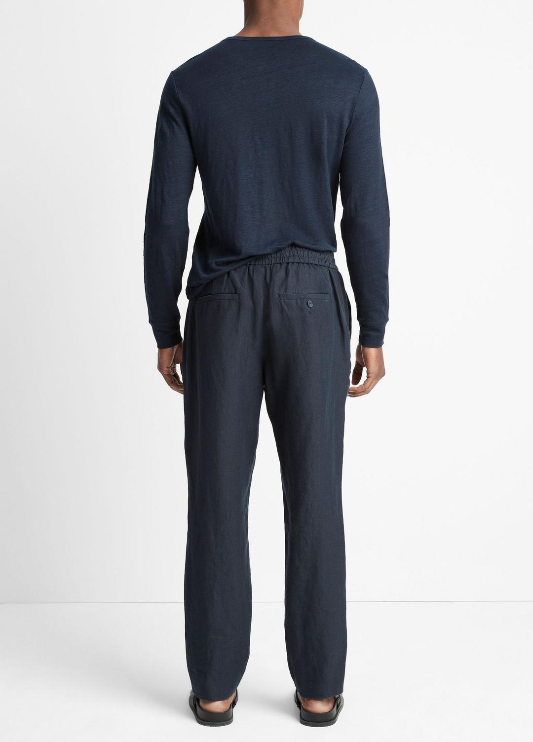 VINCE Lightweight Hemp Pant in Trousers
