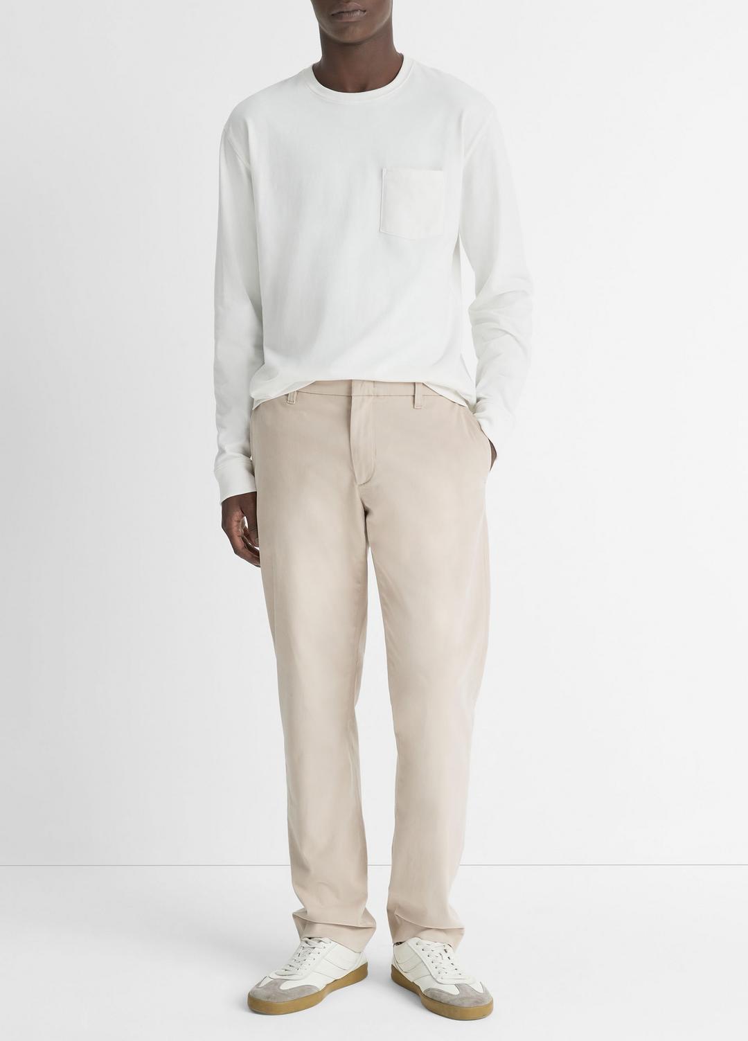 VINCE Dylan Slim Cotton Chino Pant in Trousers