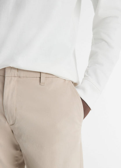 VINCE Dylan Slim Cotton Chino Pant in Trousers