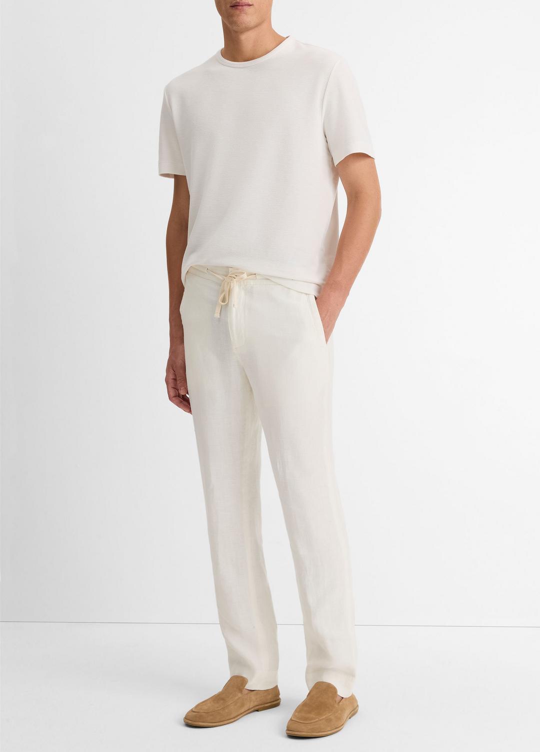 VINCE Lightweight Hemp Pant in Trousers