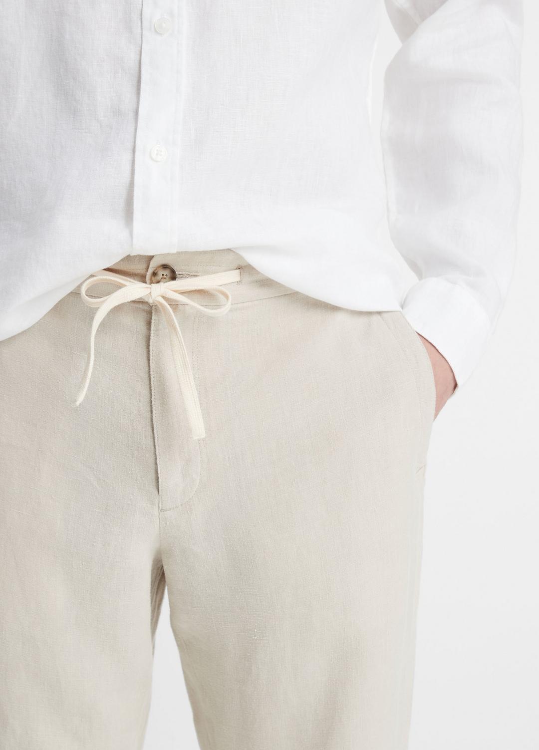 VINCE Lightweight Hemp Pant in Trousers