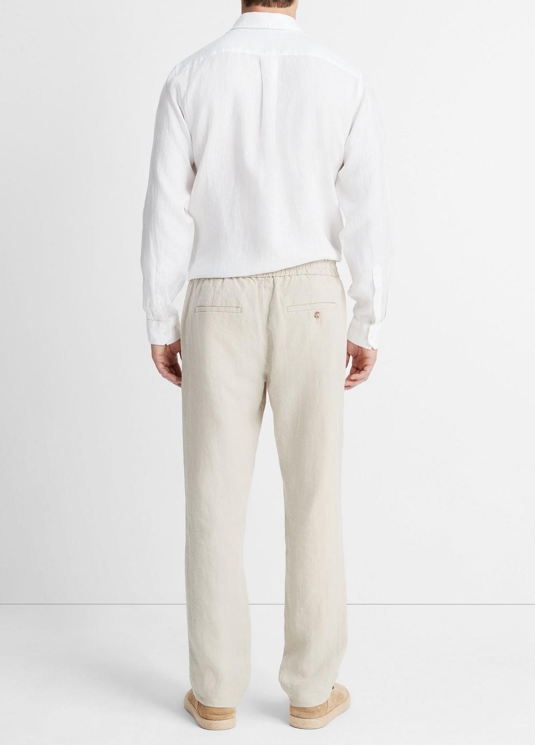 VINCE Lightweight Hemp Pant in Trousers