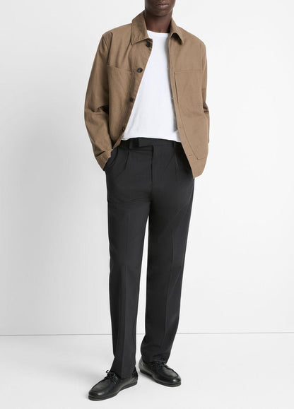 VINCE Louie Relaxed Pleated Trouser in Trousers