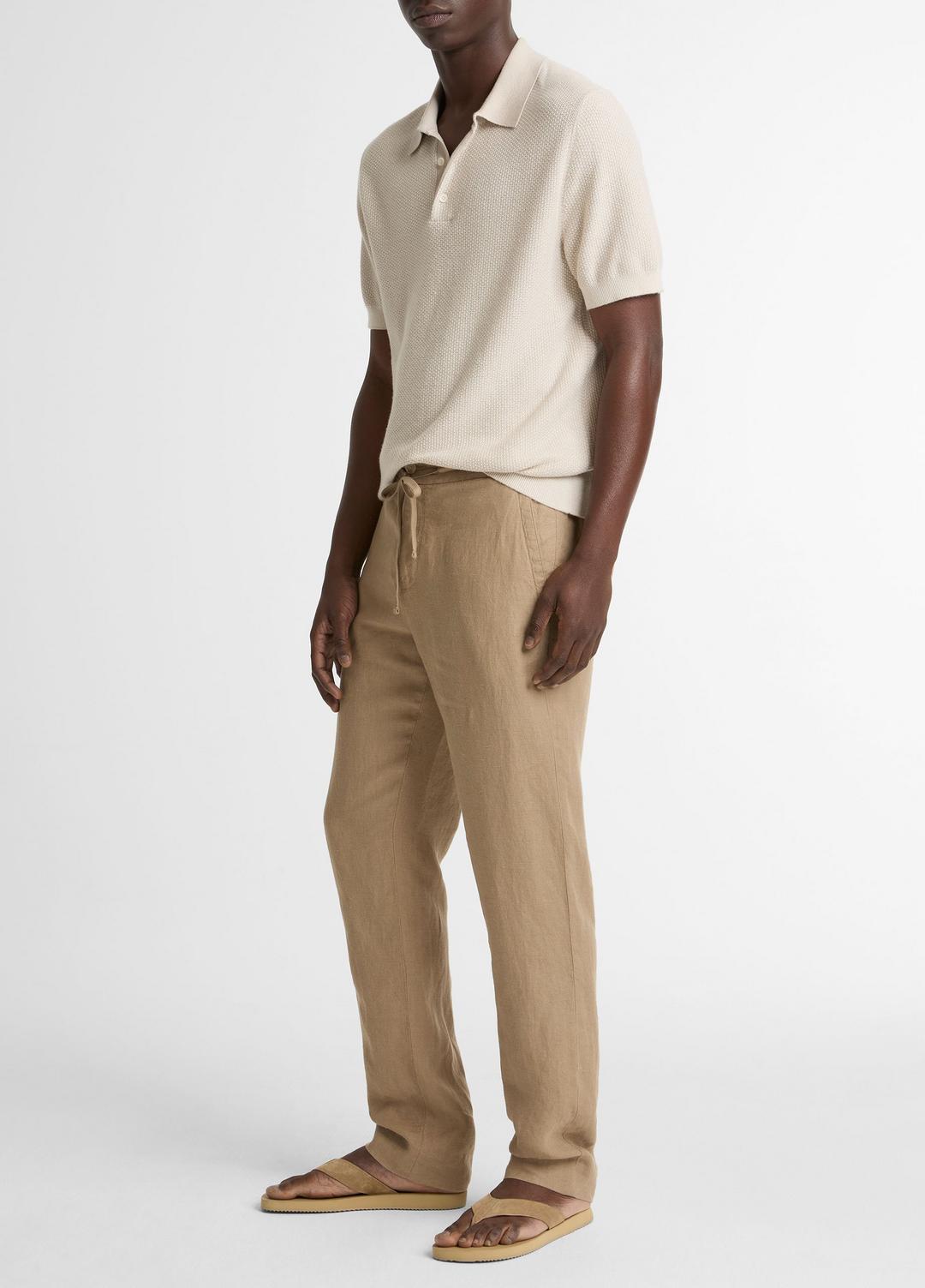 VINCE Lightweight Hemp Pant in Trousers