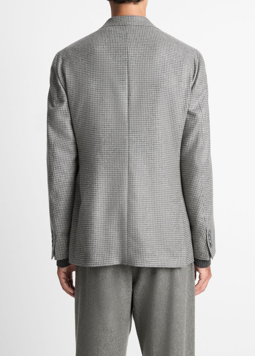 VINCE Houndstooth Cashmere Relaxed Sport Coat in Blazers